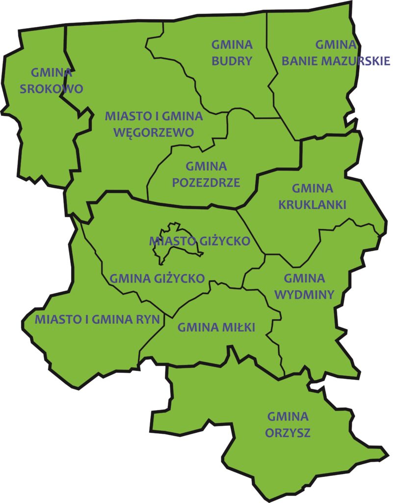 mapa województw